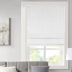 34" x 64" Madison Park Galen Cordless Roman Shade
